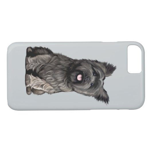 Steinhaufen Terrier Case-Mate iPhone Hülle (Rückseite (Horizontal))