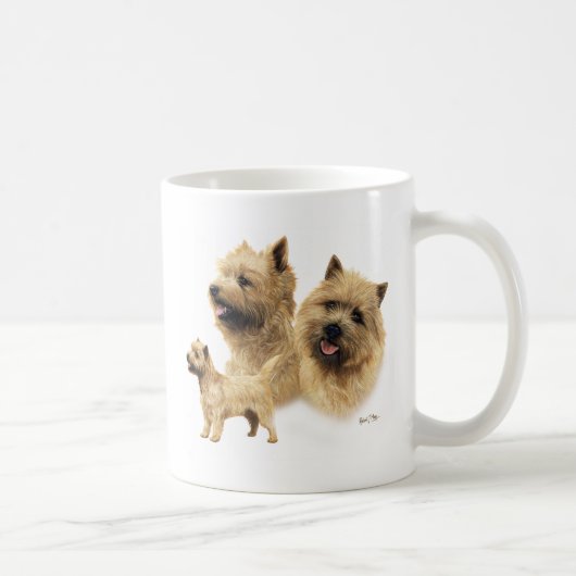 Steinhaufen Terrier Kaffeetasse (Rechts)