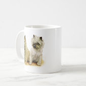Steinhaufen Terrier Kaffeetasse (Vorderseite Links)
