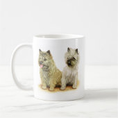 Steinhaufen Terrier Kaffeetasse (Links)