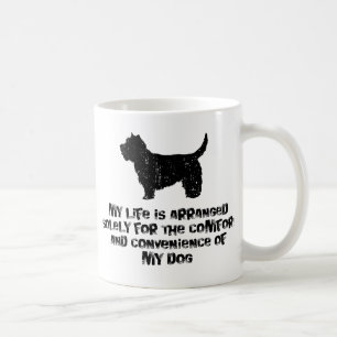 Steinhaufen Terrier Kaffeetasse