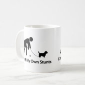Steinhaufen Terrier Kaffeetasse (Vorderseite Links)