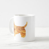 Steinhaufen Terrier Kaffeetasse (Vorderseite Links)