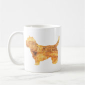 Steinhaufen Terrier Kaffeetasse (Links)