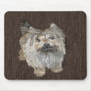 Steinhaufen Terrier Mousepad