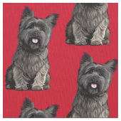 Steinhaufen Terrier Stoff (Nahaufnahme)