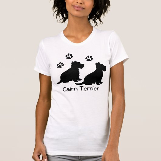 Steinhaufen Terrier T-Shirt (Vorderseite)