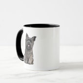 Steinhaufen Terrier Tasse (Vorderseite Links)