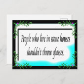 Steinhäuser Postkarte (Vorne/Hinten)