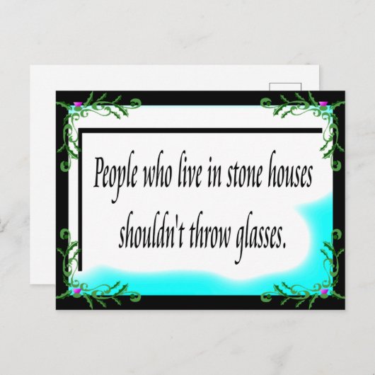 Steinhäuser Postkarte (Vorne/Hinten)