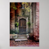 Steinhaustür Poster (Vorne)