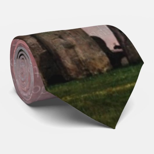 SteinHenge strukturell Krawatte (Gerollt)