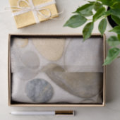 Steinherz Seidenpapier (Geschenk)