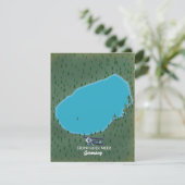 Steinhuder Meer Deutschland Karte (Stehend Vorderseite)