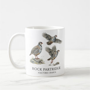 Steinhuhn ,Alectoris Graeca Jagdvögel Kaffeetasse