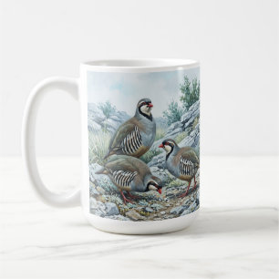 Steinhuhn ,Alectoris Graeca Jagdvögel Kaffeetasse