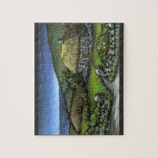 SteinHütte in Donegal Puzzle (Vertikal)