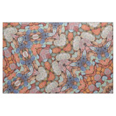 Steinige Weg-rustikales orange Vintages Stoff (Fat Quarter (45,7 x 55,9 cm))