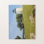 Steiniger Punkt-Leuchtturm, New York Puzzle (Vertikal)