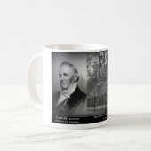 STEINIGER TEIG - Geburtsort von Pres. James Kaffeetasse (Vorderseite Links)