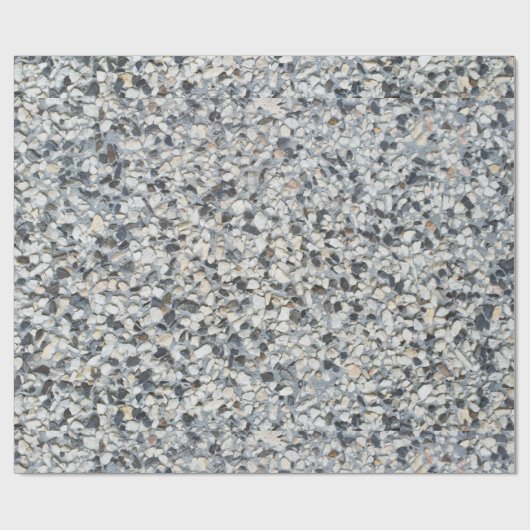 Steiniges Muster Geschenkpapier (Flach)
