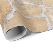 Steiniges Muster Geschenkpapier (Rolleneckpunkt)