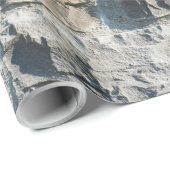 Steiniges Muster Geschenkpapier (Rolleneckpunkt)