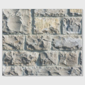 Steiniges Muster Geschenkpapier (Flach)