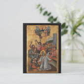 Steinigung des hl. Stephanus durch Philotheos Orth Postkarte (Stehend Vorderseite)