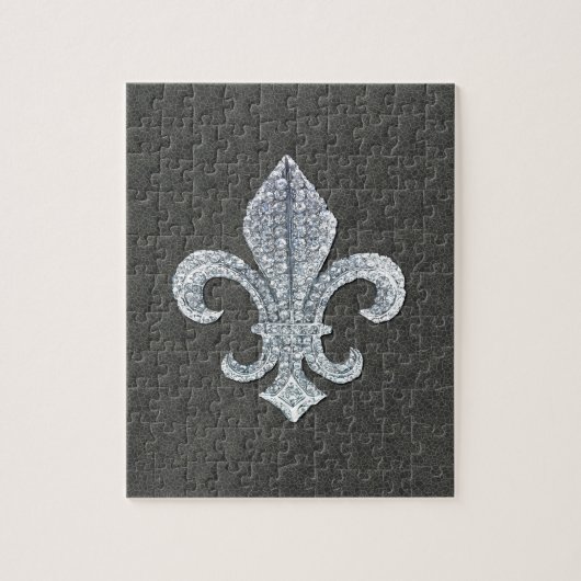 Steinjuwel Lilien-Flor New Orleans Puzzle (Vertikal)