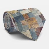 Steinkacheldesign Krawatte (Gerollt)