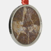 Steinkalligraphie Silbernes Ornament (Rechts)