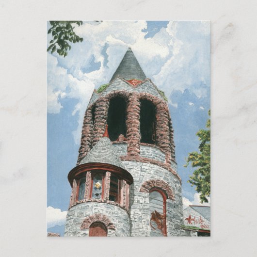 Steinkirchturm Postkarte (Vorderseite)