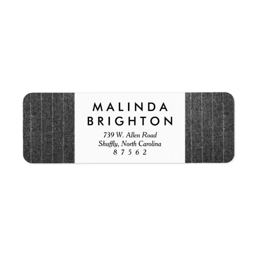 Steinkohle, graue Pinstripe, Tweed-Schiefermatte (Vorne)