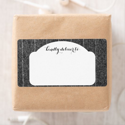 Steinkohle, graue Pinstripe, Tweed-Schiefermatte (Insitu)