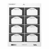 Steinkohle, graue Pinstripe, Tweed-Schiefermatte (Vorne)