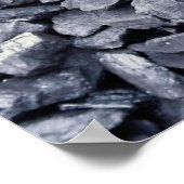 Steinkohlebergwerk, das vor kurzem aus der Bandmin Poster (Ecke)