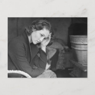 Steinkohlebergwerkstochter - 1936. postkarte