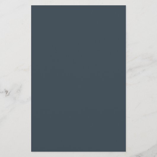 Steinkohlefarbe Briefpapier (Rückseite)