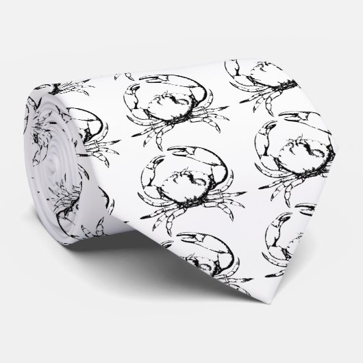 Steinkrabbe Krawatte (Gerollt)