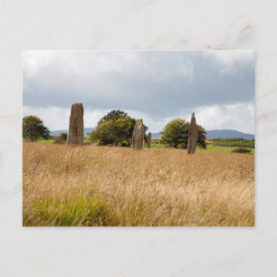 Steinkreis der Insel Arran Postkarte
