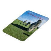 Steinkreisansicht Kühlschrankmagnet Magnet (Linke Seite)