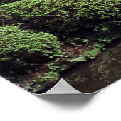 STEINLANTERIN at HEIAN SHINTO SHRINE - KYOTO Poster (Ecke)