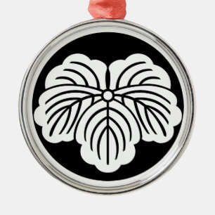 Steinlastige Erde herausziehende Efeu Silbernes Ornament