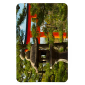 Steinlaterne und Torii-Tor Magnet (Vertikal)