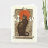Steinleins Katze - Art Nouveau Ankündigung (Vorderseite)