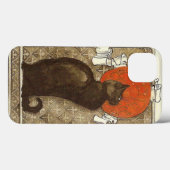 Steinleins Katze - Art Nouveau Case-Mate iPhone Hülle (Rückseite (Horizontal))