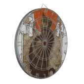 Steinleins Katze - Art Nouveau Dartscheibe (Vorderseite Links)