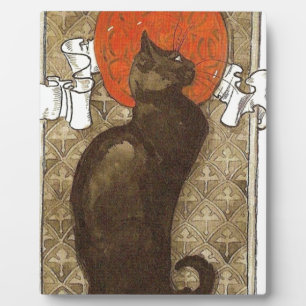Steinleins Katze - Art Nouveau Fotoplatte