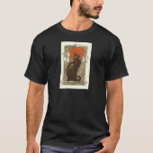 Steinleins Katze - Art Nouveau T-Shirt (Vorderseite)